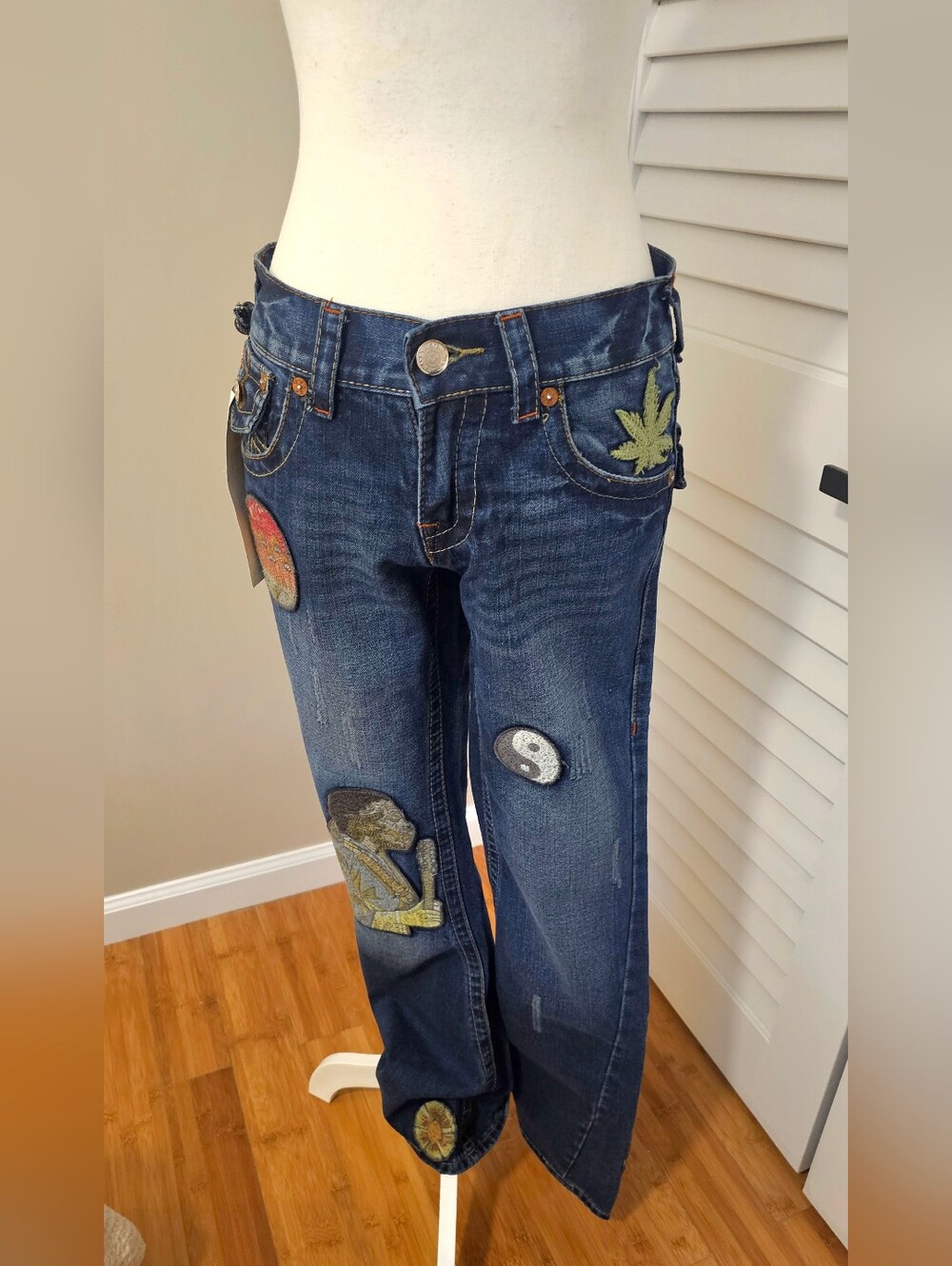 RARE Vintage True Religion Jimmy Hendrix Society Club Jeans | Size 29 NWT | Y2K